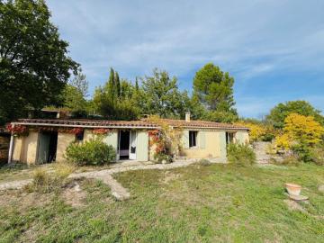 Petite villa + cabanon ancien avec vue dominante 180o et exp