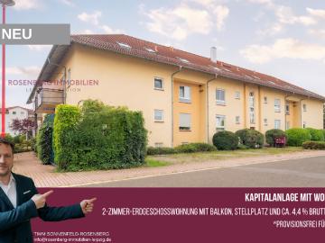 Provisionsfrei: 2 Zimmer Kapitalanlage in Leipzig...
