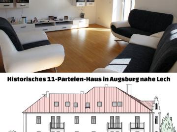 Provisionsfrei* Augsburg Gründerzeit MFH direkt vom...