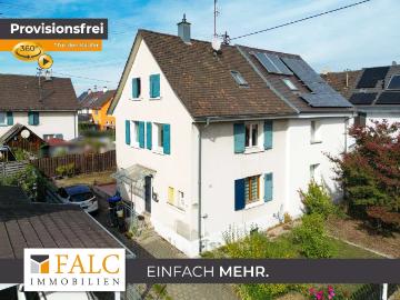 Provisionsfrei! Ihr Familienzuhause in Haltingen – DHH...