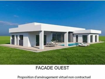 Projet de construction à finir pour villa californienne...