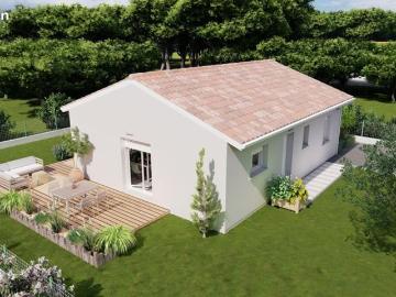 Projet de construction d'une maison 74.92 m² avec...