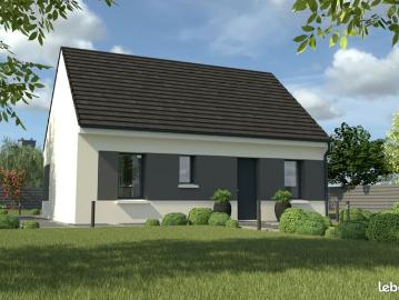 Projet de construction d'une maison 90 m² avec...