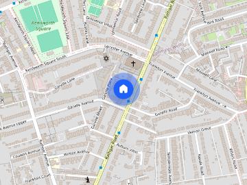 Practical studio flat to rent in Rathgar, Dublin