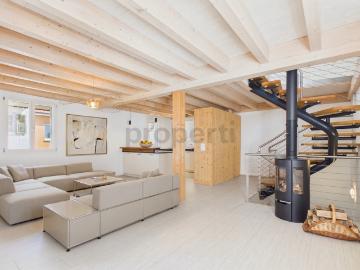 Rent a 2 ½ rooms row house in Liesberg Dorf Flatfox
