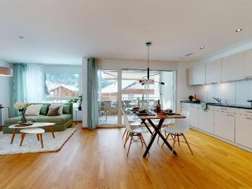 Rent a 4 ½ rooms attic flat in Fiesch Flatfox