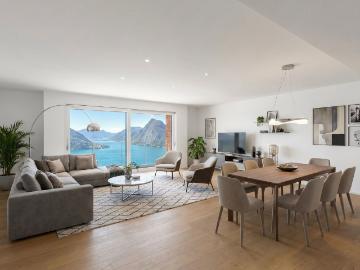 Rent a 5 ½ rooms single house in Aldesago Flatfox