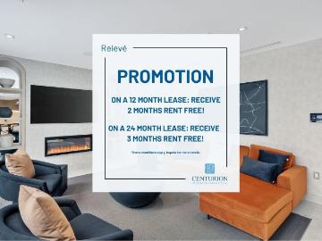 Relevé 2 Bedroom Apartment for Rent at 400 Albert St,...