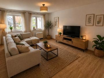 Schöne 4,5 Zimmer Wohnung mit Balkon in...