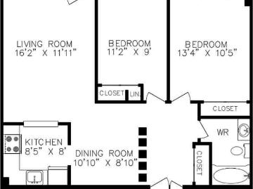 Saratoga Place 2 Bedroom Apartment for Rent at 2700...