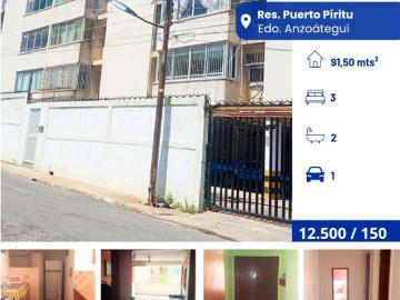 SE VENDE APARTAMENTO EN PUERTO PIRITU EDO ANZOATEGUI...