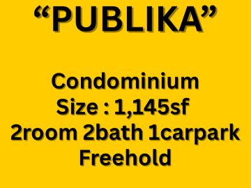 Selling Publika Below Market ☎️☎️ Freehold 30%