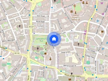 Serviced studio apartment for rent in The Liberties, Dublin