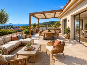 Six Fours les Plages VUE MER T4 de 125 m² au dernier...