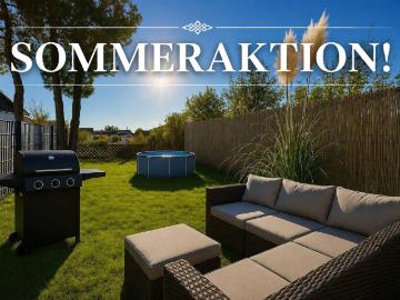 SOMMERAKTION | Modernes Reihenhaus | Voll möbliert | 3...