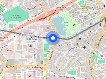 Studio Penthouse for rent at Petaling Jaya