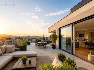 SÜDBLICK GRAZ EGGENBERG | 103 M² PENTHOUSEWOHNUNG MIT 87...